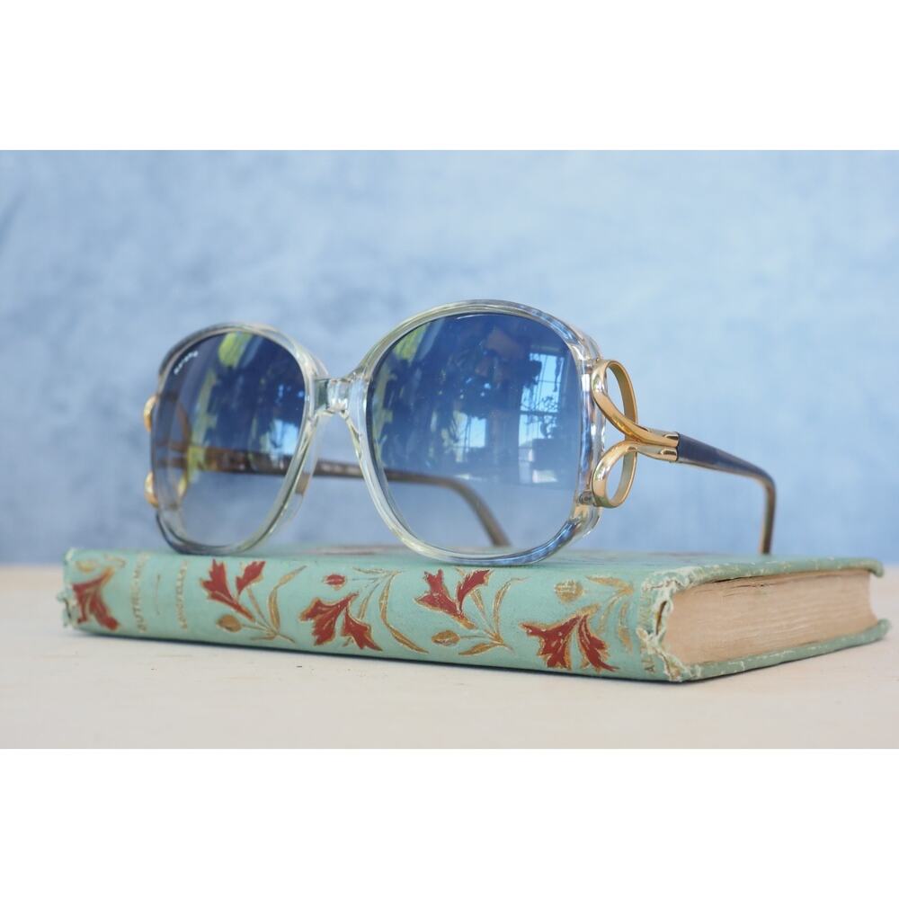 Vintage 1970s Sunglasses Disco retro Made In Korea Grandma Chic